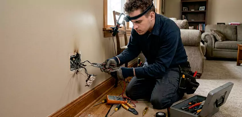 Short Circuit and Dead Outlet Repair in Malden